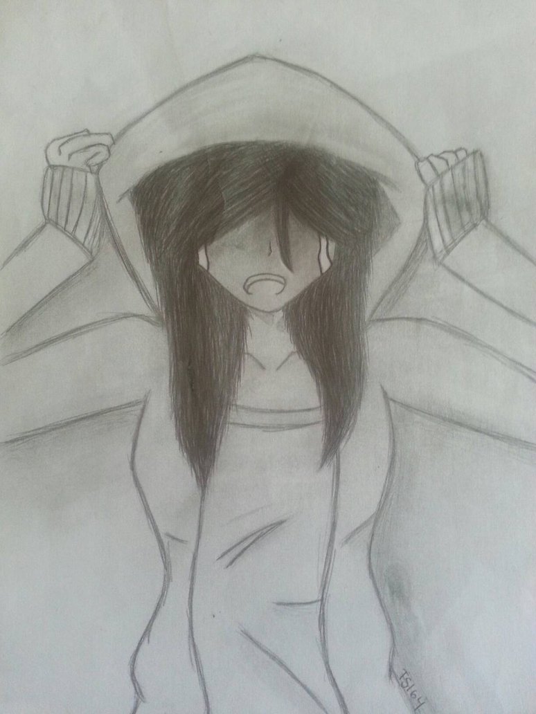 774x1032 Crying Anime Girl Sketch By Musicismymedication