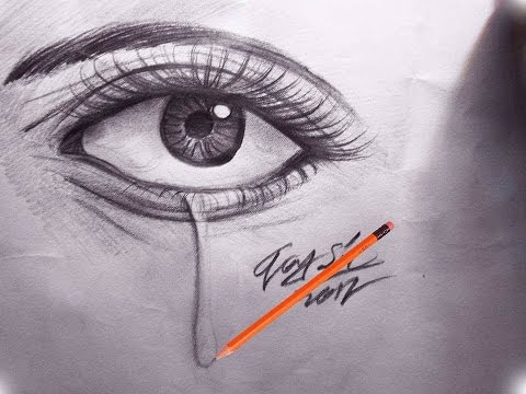 480x360 How To Draw Realistic Crying Eyes With Pencils,, It Is Beauty Lies