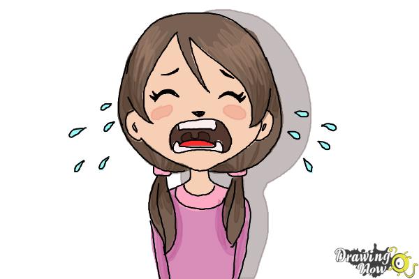 Crying Lady Drawing at GetDrawings | Free download