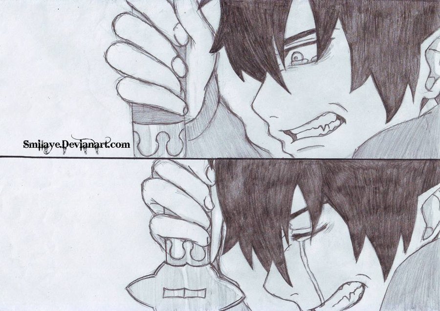 900x635 Rin Crying Ao No Exorcist By Smilaye