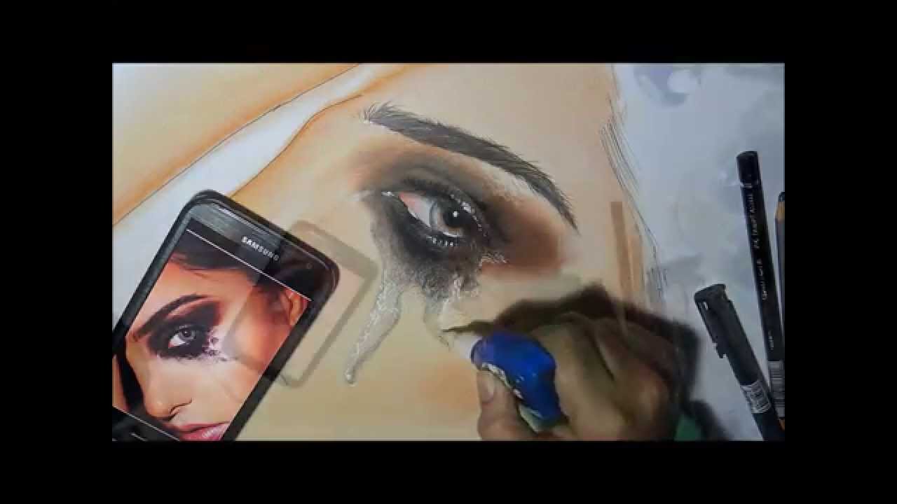 1280x720 How I Draw Crying Woman