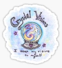 210x230 Crystal Ball Drawing Stickers Redbubble