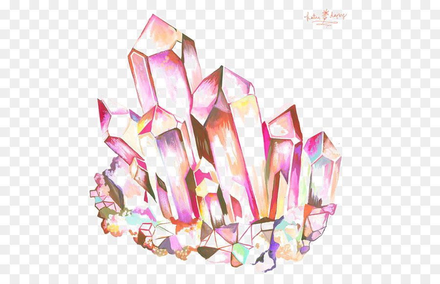 900x580 Geode Crystal Drawing Quartz Amethyst