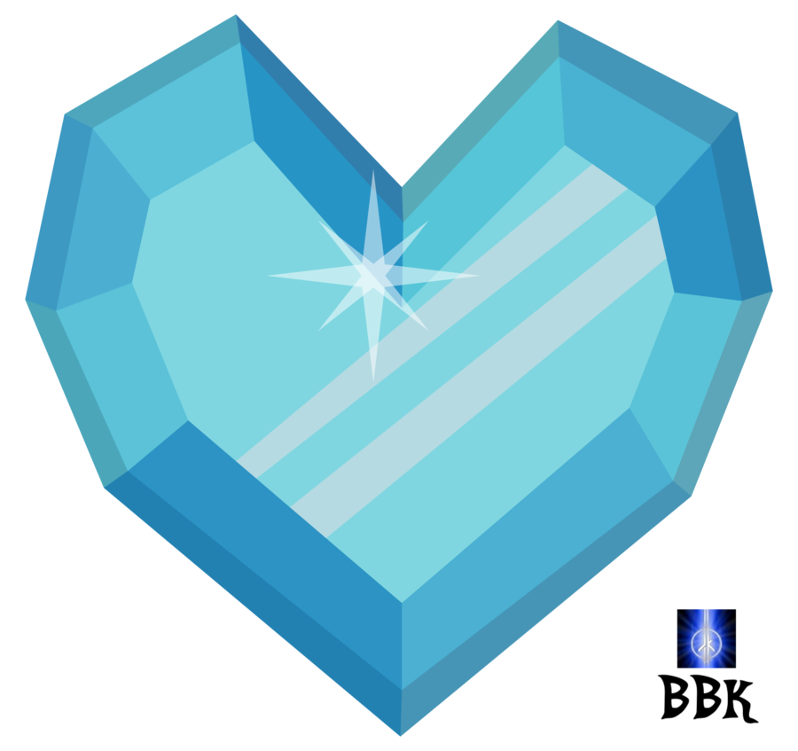 900x847 Crystal Heart By Bb On @ My Little