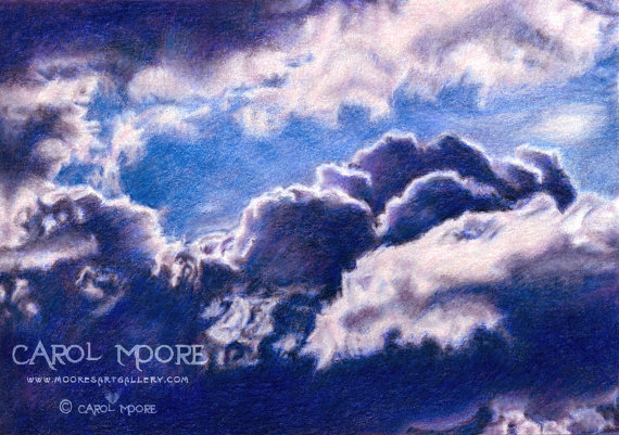 Cumulus Cloud Drawing at GetDrawings | Free download