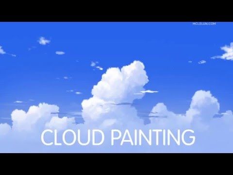 480x360 Mclelun Painting Anime Cumulus Cloud Draw Cloud