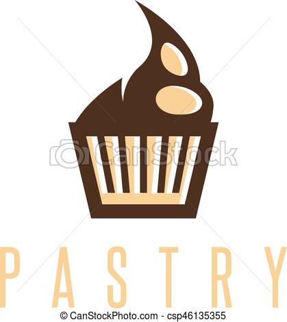 419x470 Pastry Vector Design Template Of The Simple Cupcake Clipart Vector