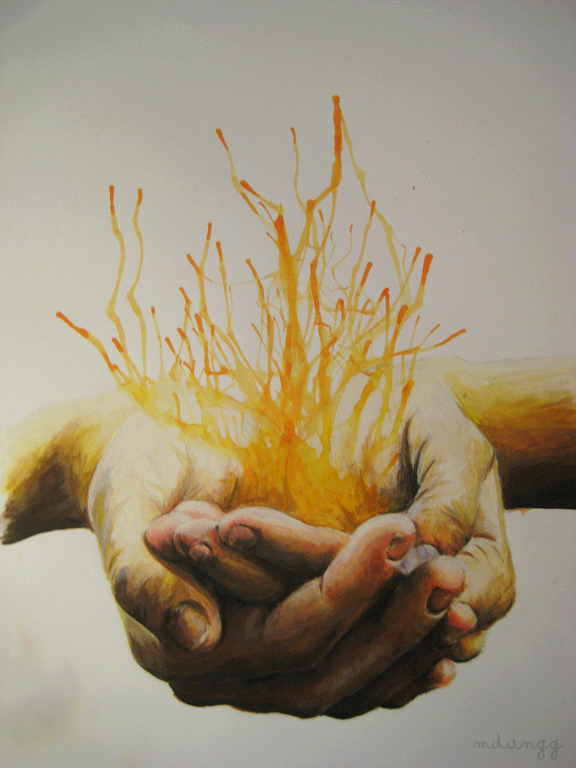 576x768 Cupped Hands Pt. 2 By Mdangg