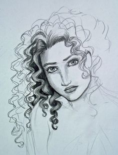 236x311 17 Gorgeous Outfits For Early Spring 2018 Curly Hair Drawing