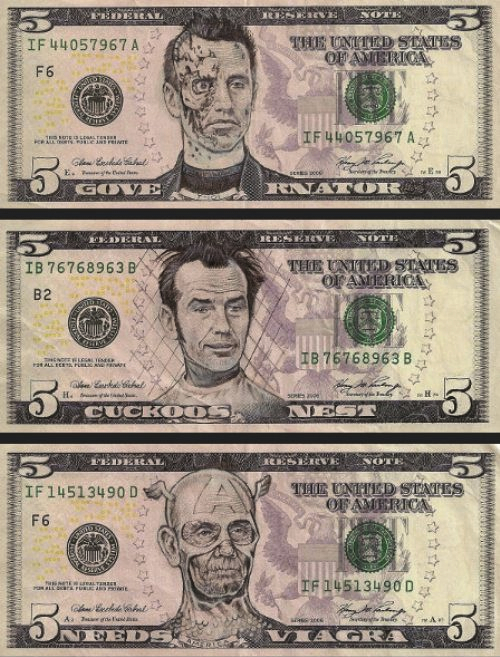 500x657 James Charles Has Taken Drawing On Money To A New Art Form. By