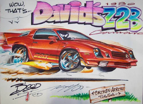 500x363 Custom Car Drawing Malaysiaminilover