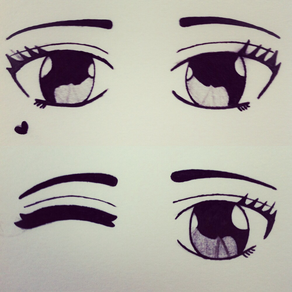 1000x1000 Cute Drawings Cute Anime Eyes Drawing Drawing