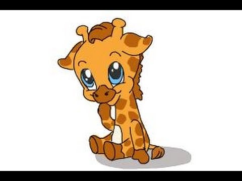 480x360 How To Draw A Baby Giraffe
