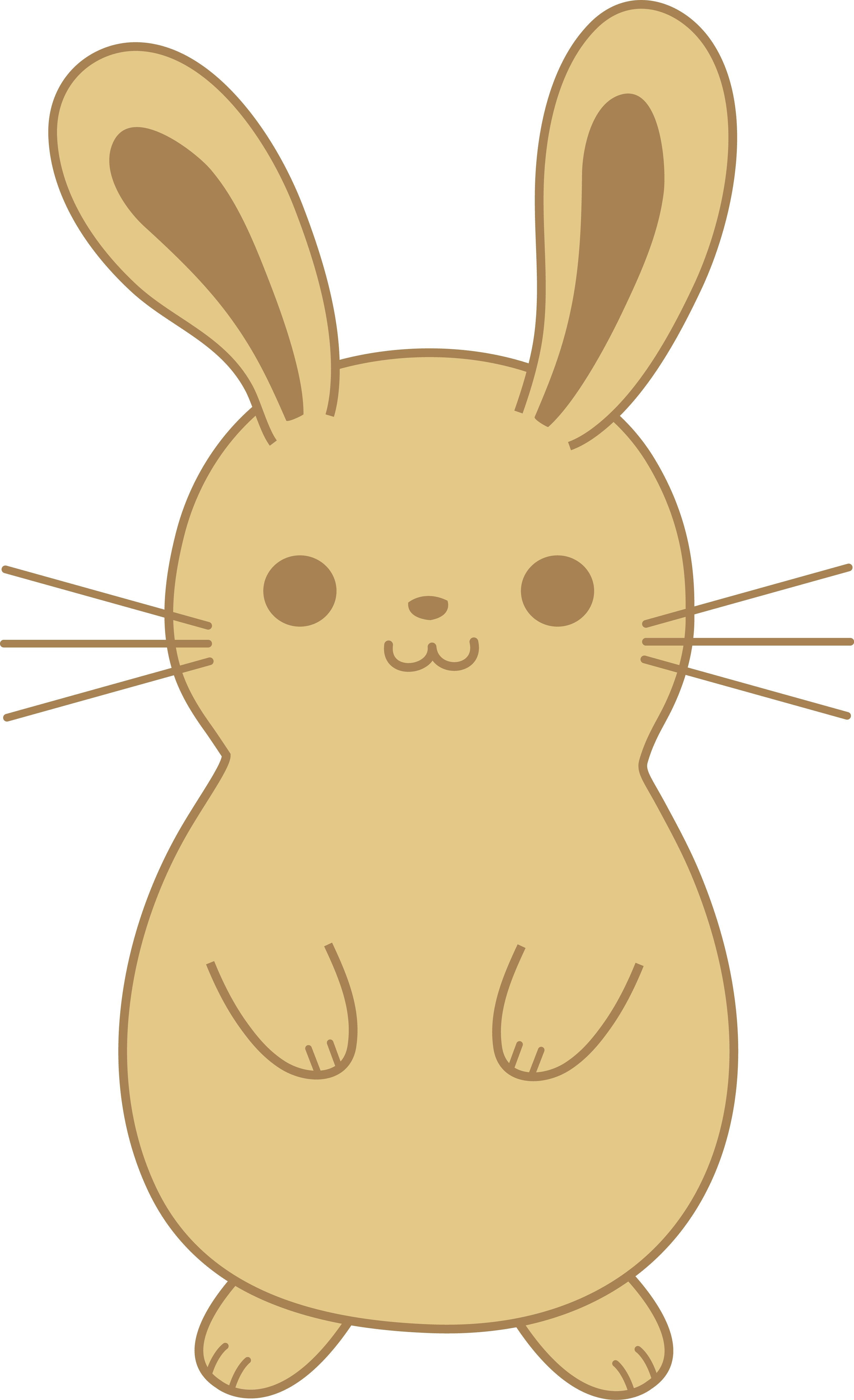 3250x5328 Cute Brown Bunny Rabbit