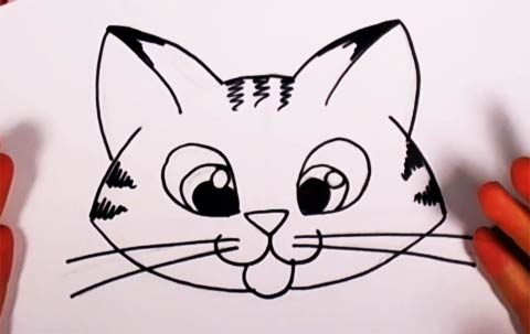 480x303 Cute Kitten Drawing Lesson