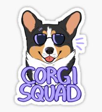 210x230 Pembroke Welsh Corgi Drawing Stickers Redbubble