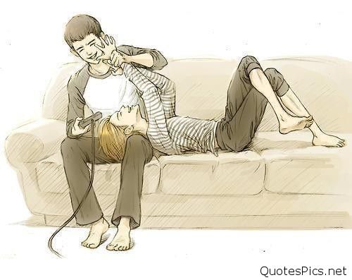 500x397 Cute Cartoon Love Couple Drawings Images Amp Pics