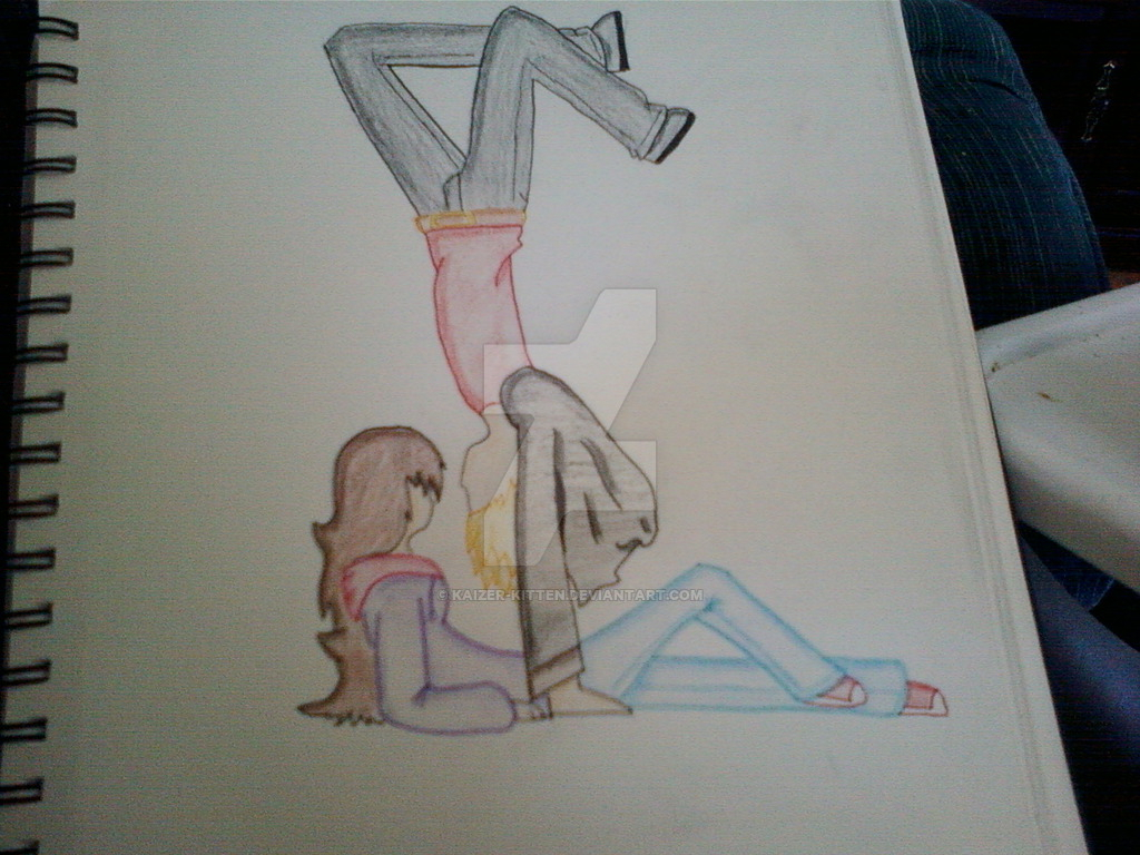 1024x768 Cute Simple Couple Drawing Ideas