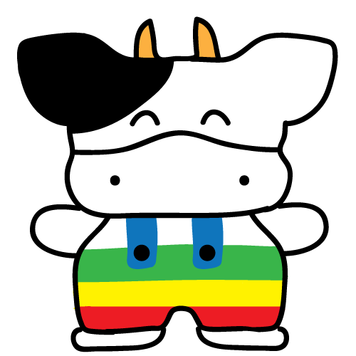 500x500 Funny Cow By Welikegroovyturtles