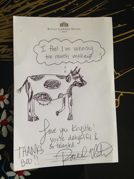 443x591 Rachel Platten Uk Promo And Talented Cow Drawing! Krystle Tips