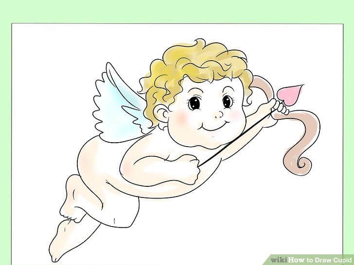 728x546 How To Draw Cupid 8 Steps (With Pictures)