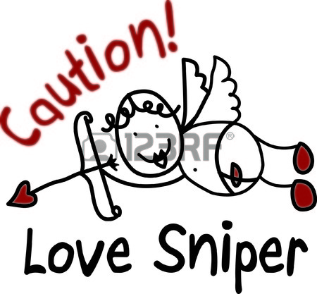 450x417 We Are In Love With This Cute Cupid The Simple Line Drawing