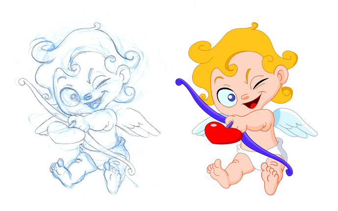 688x430 Cute Cupid By Avimator