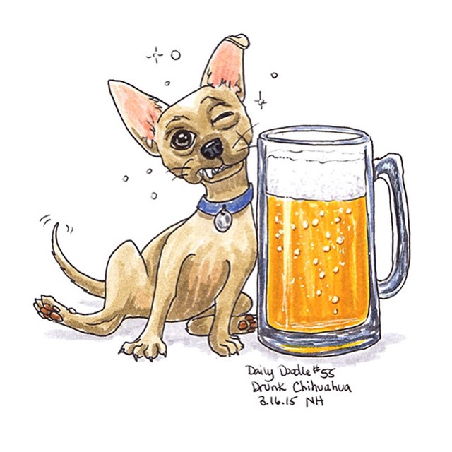 640x640 No.55 Drunk Chihuahua