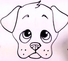 236x212 How To Draw A Puppy Art Drawings, Simple Drawings