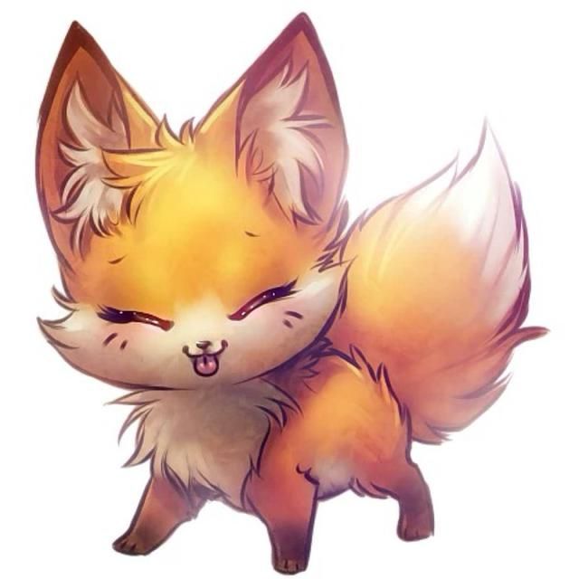 640x640 Chibi Fennec Fox Drawing