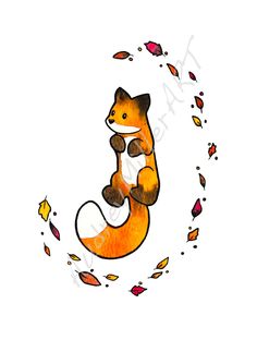 236x312 Cute Fox Drawing