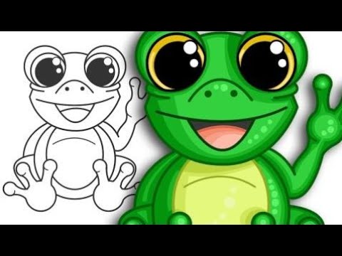 480x360 Funny So Cute Animals Top 2017 How To Draw A Super Cute Frog