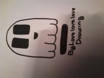 350x263 How To Draw How To Draw Cute Ghost