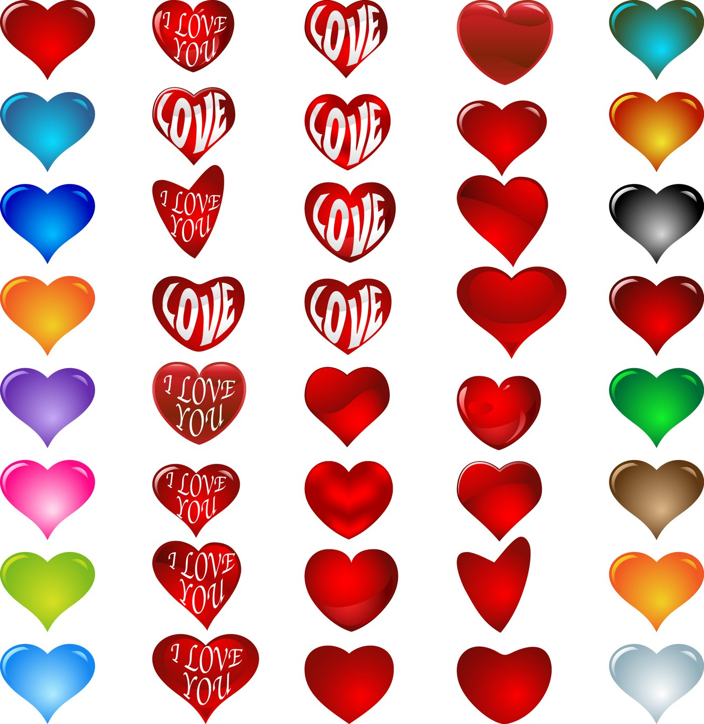 1400x1440 Cute Heart Designs Drawing Heart 09 Vector Eps Free Download, Logo
