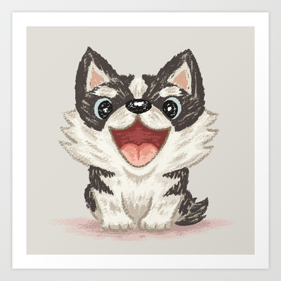 400x400 Siberian Husky My Vector Illustration Siberian