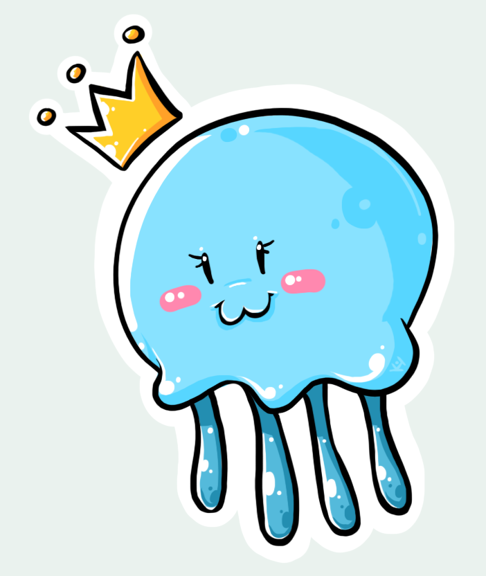 702x832 Jellyfish Queen By Tricksypixel
