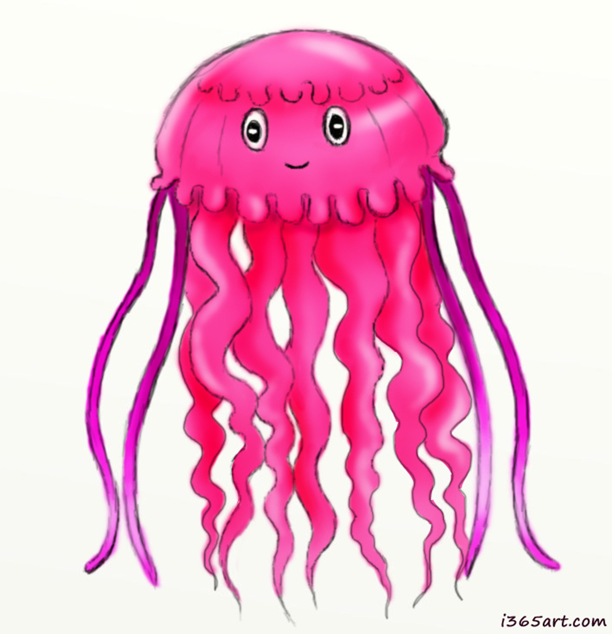 1207x1251 Cute Jellyfish Drawings