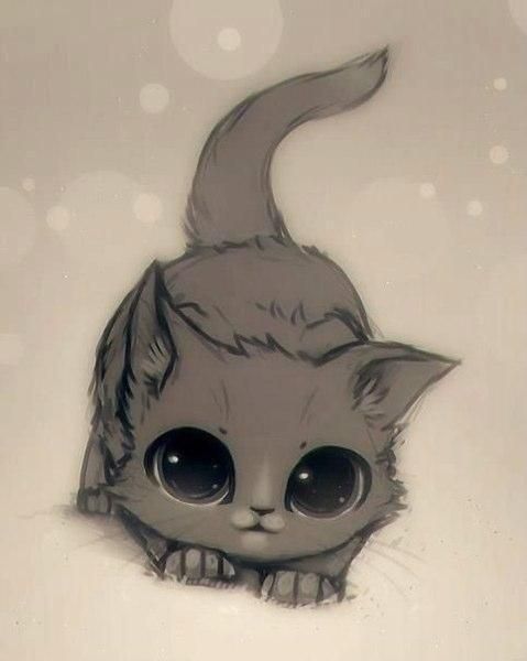 479x600 Cute Kitten Tattoo Different Colours (Blackampwhite, Yellow Eyes