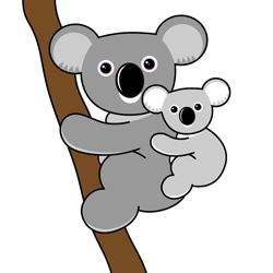 250x250 How To Draw A Koala