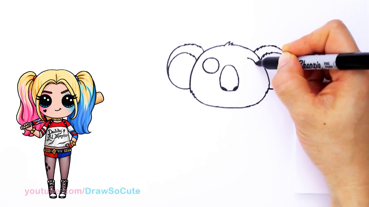 1280x720 How To Draw Buster Moon Koala Cute Step By Step