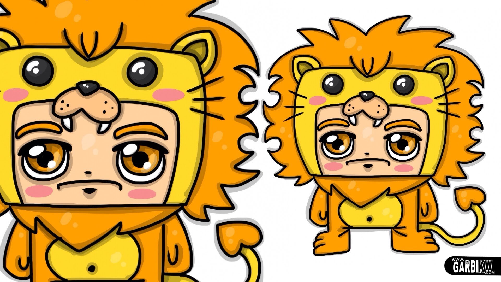 1920x1080 How To Draw A Lion Boy
