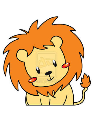 322x456 How To Draw A Cute Lion