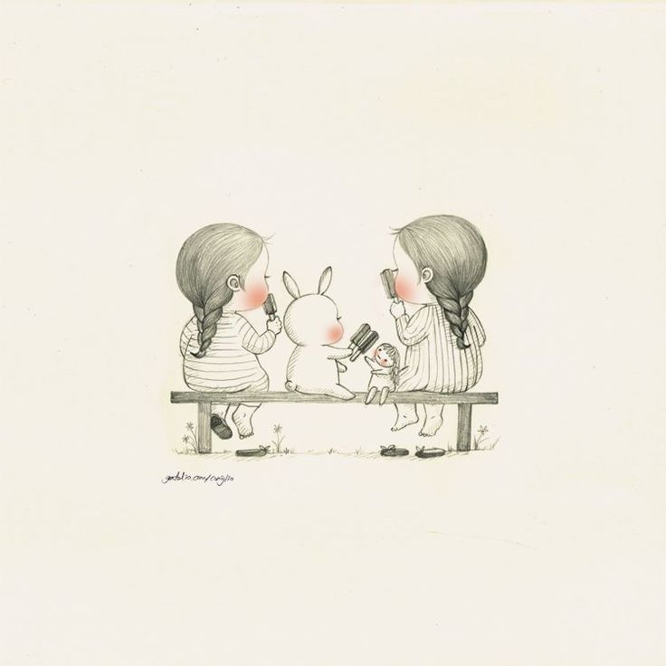 736x736 64 Best A Little Girl With Cute Rabbit Images