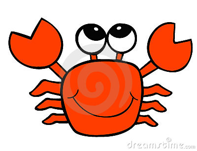 400x307 Cute Crab Drawing