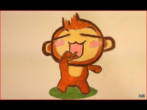 480x360 How To Draw A Monkey