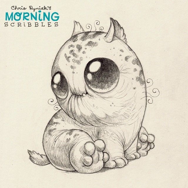 640x640 Image Result For Cute Little Creatures Drawings Drawing Da