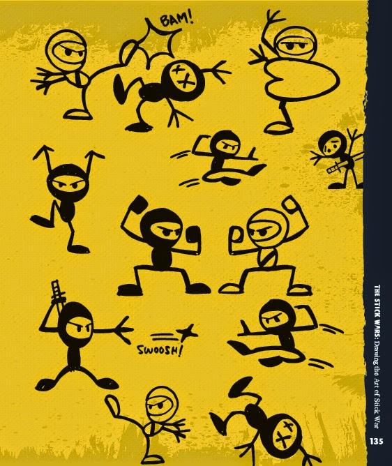 562x668 How To Draw Cute Ninjas From The Book Stick Sketch School By Billy