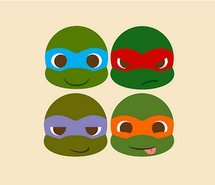 215x185 Cartoon, Cute, Ninja, Teenage Mutant Ninja Turtles, Tmnt