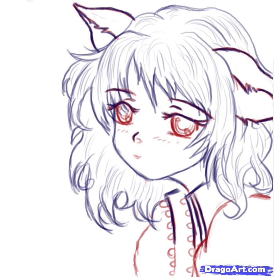 873x883 4. How To Draw A Cute Anime Face
