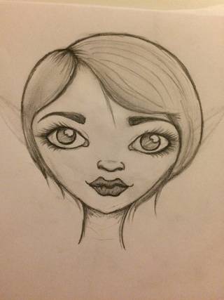 320x427 Latest Drawing! It's An Original Character For A Biology Project